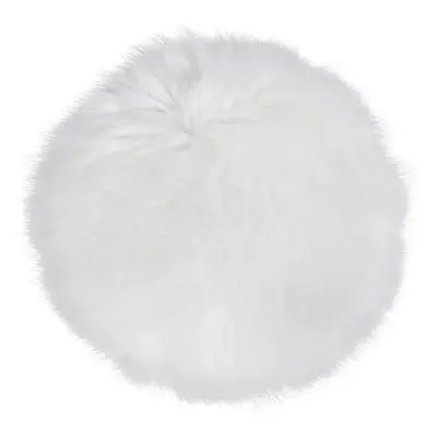 Polštář na židli House Nordic Lambskin Seat Artificial bílá barva