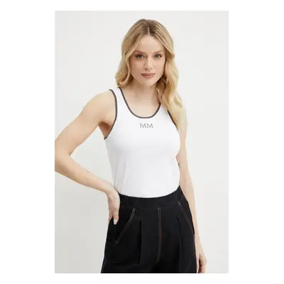 Top Max Mara Leisure bílá barva, 2516941027600