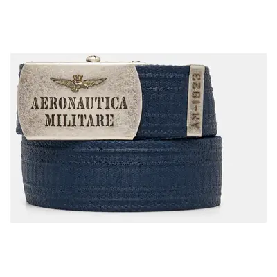 Pásek Aeronautica Militare pánský, tmavomodrá barva, CI317CT3585