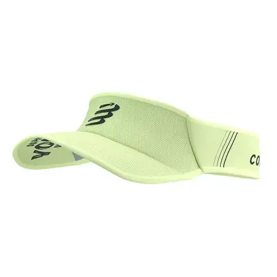 Kšilt Compressport Visor Ultralight zelená barva, s potiskem, XHWU3894