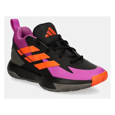 Dětské sneakers boty adidas Originals Cross Em Up Select fialová barva, IG6639