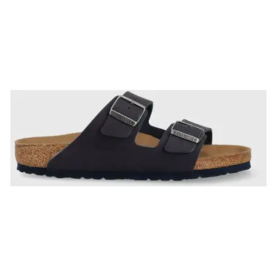 Pantofle Birkenstock Arizona pánské, tmavomodrá barva, 1023116-IndigoBlue