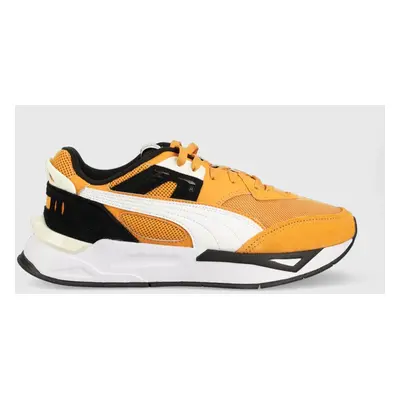 Sneakers boty Puma Mirage Sport Remix oranžová barva