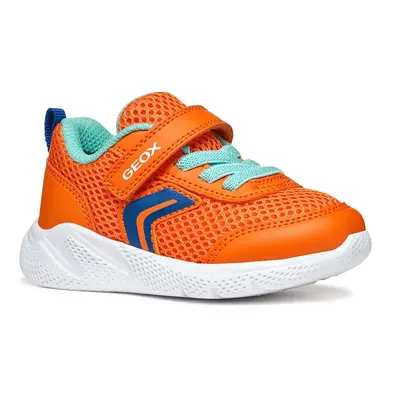 Dětské sneakers boty Geox SPRINTYE oranžová barva