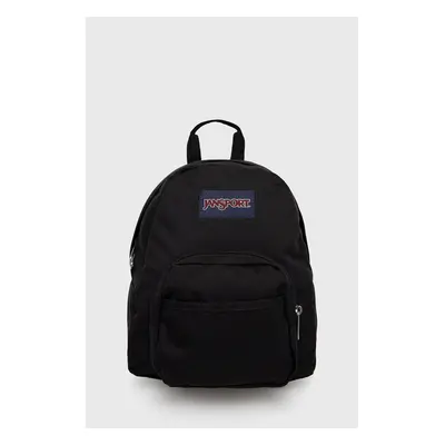 Batoh Jansport černá barva, malý, hladký