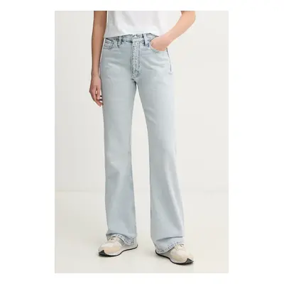 Bavlněné džíny Calvin Klein Jeans dámské, high waist, J20J225125