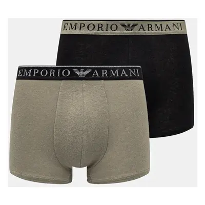 Boxerky Emporio Armani Underwear 2-pack černá barva, EM000252 AF10776