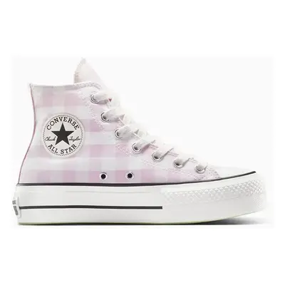 Kecky Converse Chuck Taylor All Star Lift růžová barva, A13663C