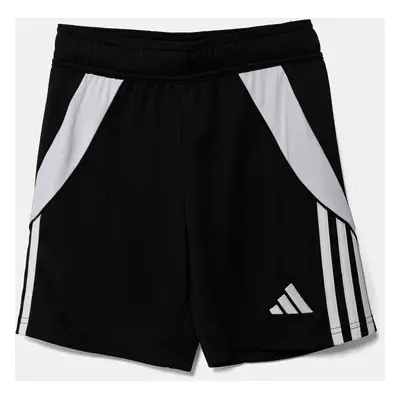 Dětské kraťasy adidas Performance černá barva, vzorované, nastavitelný pas, IR9368