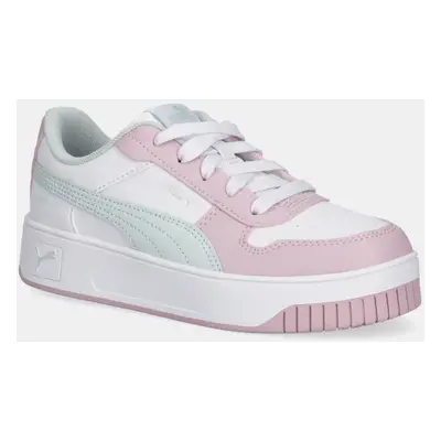 Dětské sneakers boty Puma Carina Street PS růžová barva