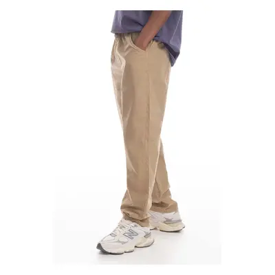 Bavlněné kalhoty Stan Ray Rec Pant SS23020KHA béžová barva, jednoduché