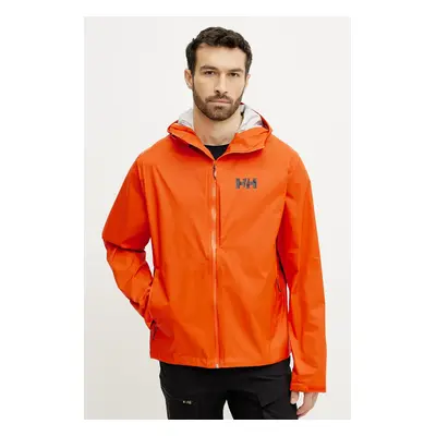 Nepromokavá bunda Helly Hansen LOKE TERRA pánská, oranžová barva, 63365