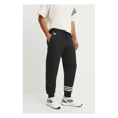 Tepláky adidas Originals Neuclassics Pant černá barva, s aplikací, IW0973