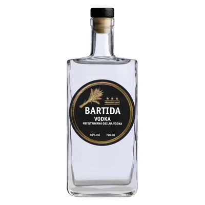 Bartida Vodka 40% 0,7L poctivá česká vodka