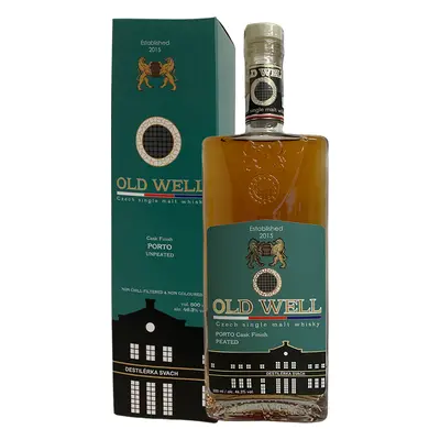 OLD WELL whisky PORTO barrels 46,3% 0,5L