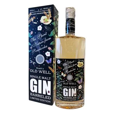 Svach´s OLD WELL GIN single malt 48,5% 0,5L