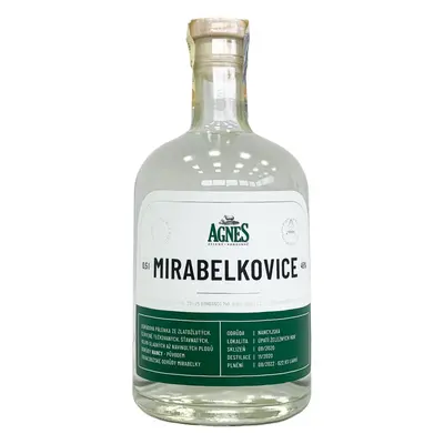 Agnes Mirabelkovice Nancyjsk 45% kosher 0,5L - pravá špendlíkovice