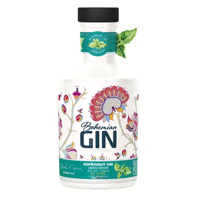 Bohemian Kopřivový Gin 45% 0,5L Žufánek L.E.