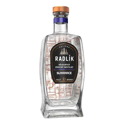 Radlík Slivovice 50% 0,5L | Destilerka.cz