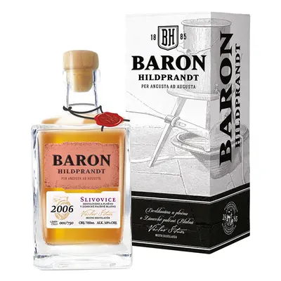 Baron Hildprandt Slivovice 2006 limitovaná edice 50% 0,7L | Destilerka.cz