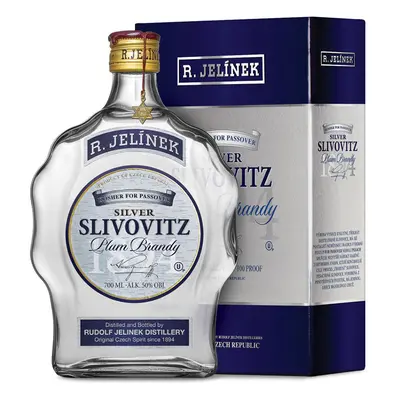 Rudolf Jelínek Slivovice Silver Kosher 42% 0,7L