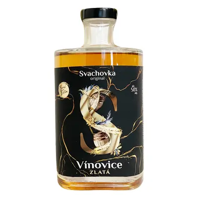 Zlatá vínovice Svach 43% 0,5L