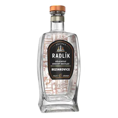 Radlík Bezinkovice 45% 0,5L | Destilerka.cz