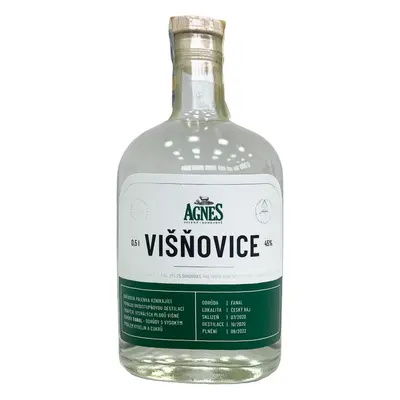 Agnes Višňovice 45% kosher 0,5L