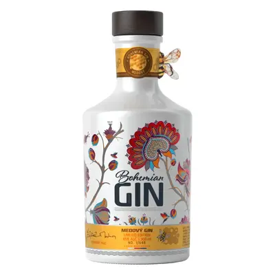 Bohemian Gin medový 45% 0,5L Žufánek