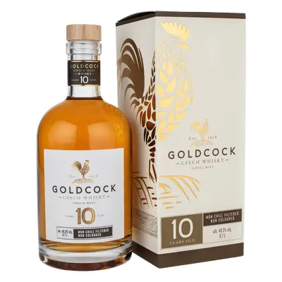 Gold Cock 10yo single malt whisky 49,2% 0,7L | Destilerka.cz