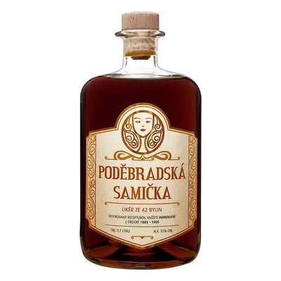 Poděbradská samička 35% 0,7L | Destilerka.cz