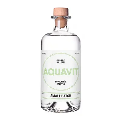 Garage 22 AQUAVIT (kopr,kmín,jalovec) 42% 0,5L