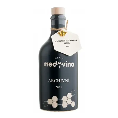 Elisa medovina archivní 2006 11% 0,5L