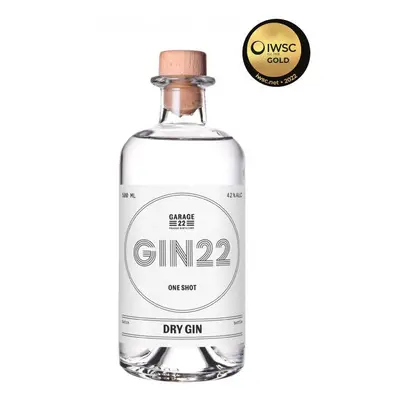 Garage GIN 22 london dry gin 42% 0,5L