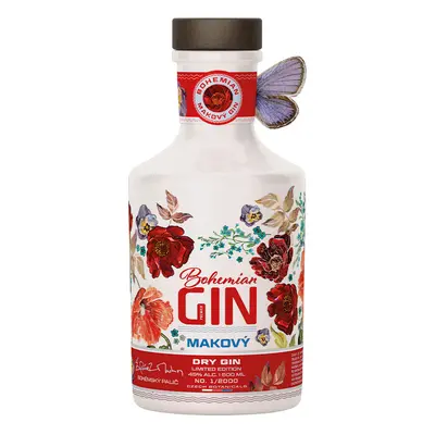 Bohemian Gin Makový 45% 0,5L Žufánek L.E.