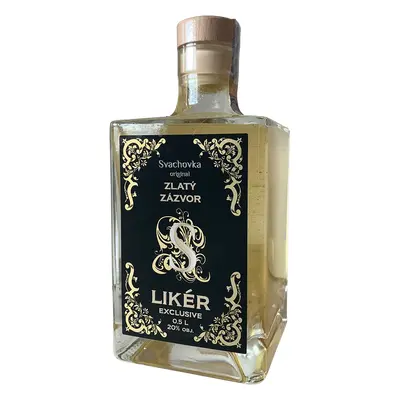 Zlatý Zázvor Exclusive Likér 20% 0,5L | Destilerka.cz