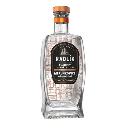 Palírna Radlík Meruňkovice Velkopavlovická 45% 0,5L | E-shop