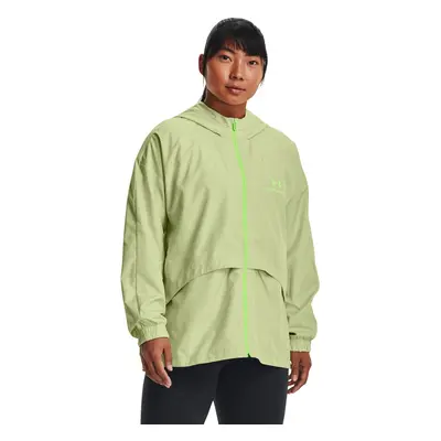 Under Armour UA Rush Woven Nov Jacket-GRN