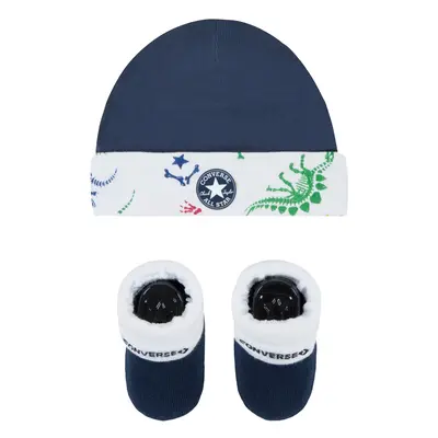 Converse dinos hat & bootie 2pc set