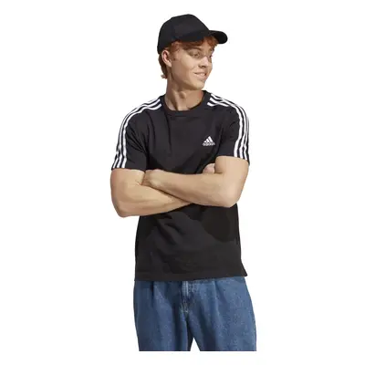 Adidas Essentials Single Jersey 3-Stripes Tee