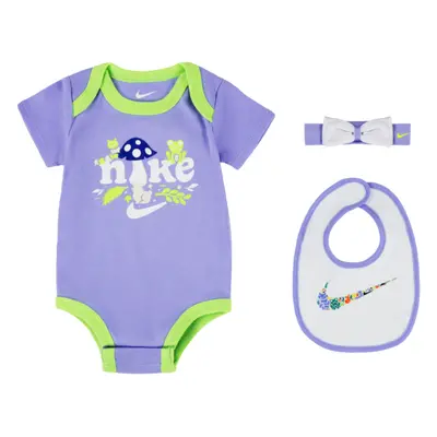 Nike forest foragers headband. bodysuit & bib 3-piece set