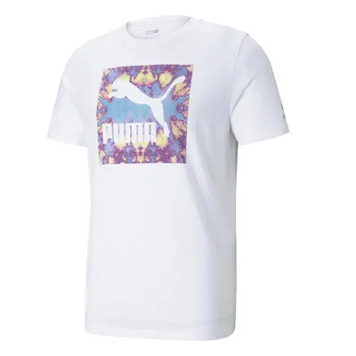 Graphic Tee Summer Streetwear Puma White