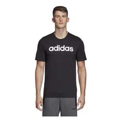 adidas E LIN TEE BLACK/WHITE