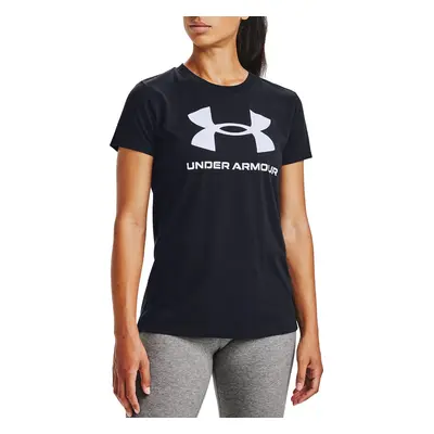 Under armour ua w sportstyle logo ss-blk