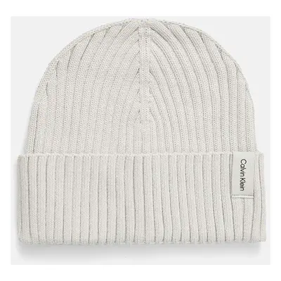 Calvin klein rib knit folded beanie