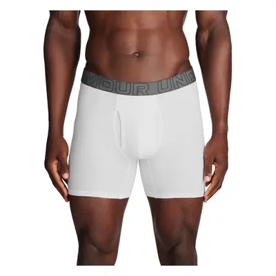 Under Armour Perf Cotton 6in-WHT