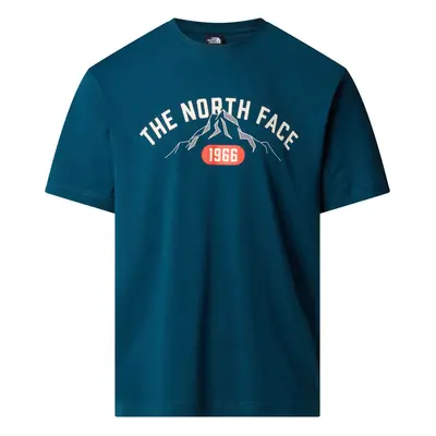 The north face m s/s tee varsity graphic