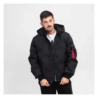 Alpha Industries Hooded Logo Puffer