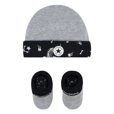 Converse dinos hat & bootie 2pc set