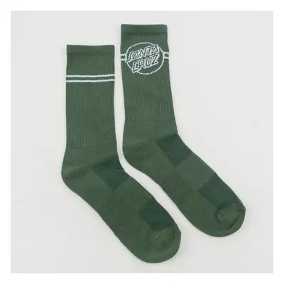 Santa Cruz Opus Dot Stripes Sock Vintage Ivy